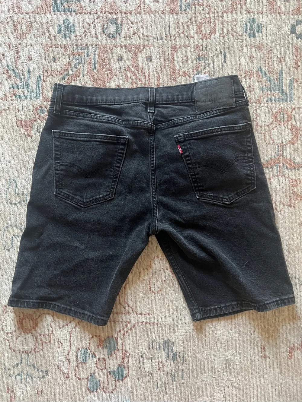 Levi's Black Men's Denim Shorts - Classic Five-Pocket